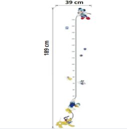 Toise de Croissance Murale - Disney