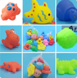 Jouets de Bain - 10 Animaux Marins