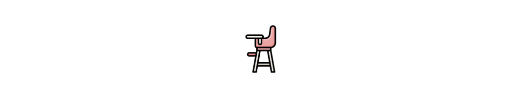 High Chair: Comfort and Safety for Meals | P'tit Lapinou